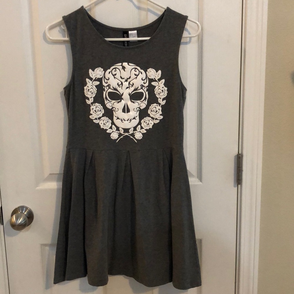H&M Divided Sugar Skull Dress